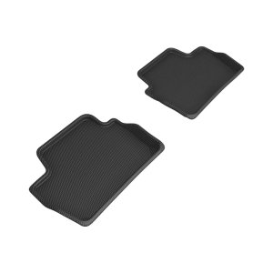 BMW 2 Series Floor Mats - Rear - 3D MAXpider - KAGU Series - Black - `22-`23